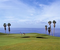 Spielen am Atlantik, Golf Costa Adeje, Teneriffa Golf Costa Adeje, Spieler Green