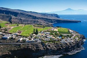 Golfplatz Gomera Luftbild Golfplatz Gomera Luftbild