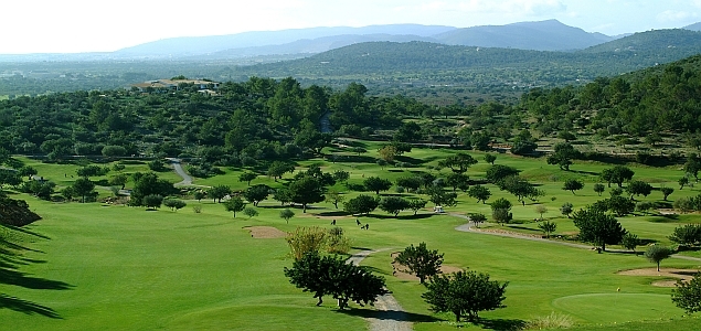 Golfplatz Son Termens Ausblick