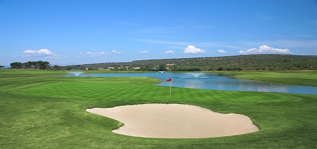 Golfplatz Golf Park Mallorca Puntiró Sandbunker