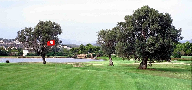 Golfplatz Santa Ponsa I Wasserhinderniss