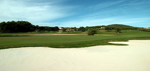 Golfplatz Pula Golf Resort Sandbunker