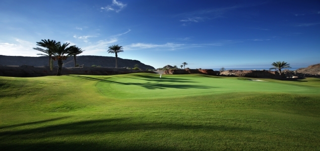 Gran Canaria - Golfplatz Anfi Tauro Sandbunker