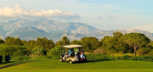 Belek Türkei - N/ Antalya Golf Club - Pasha Golf Course Buggy